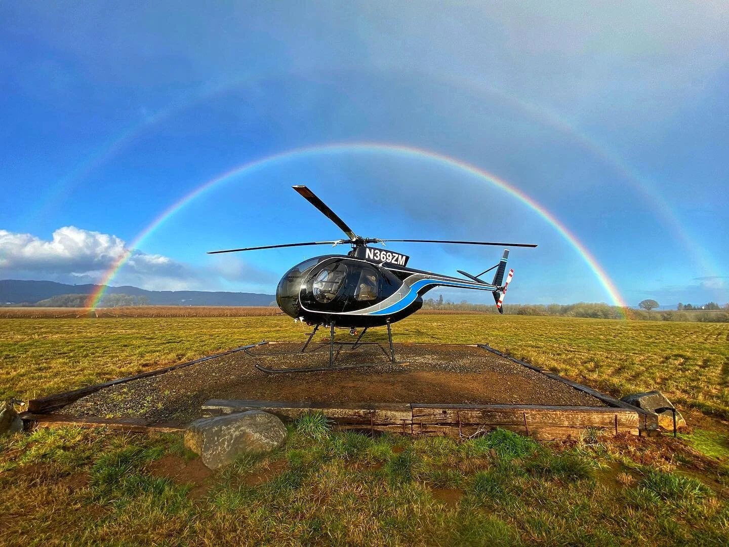 McDonnell Douglas MD-500C turbine helicopter