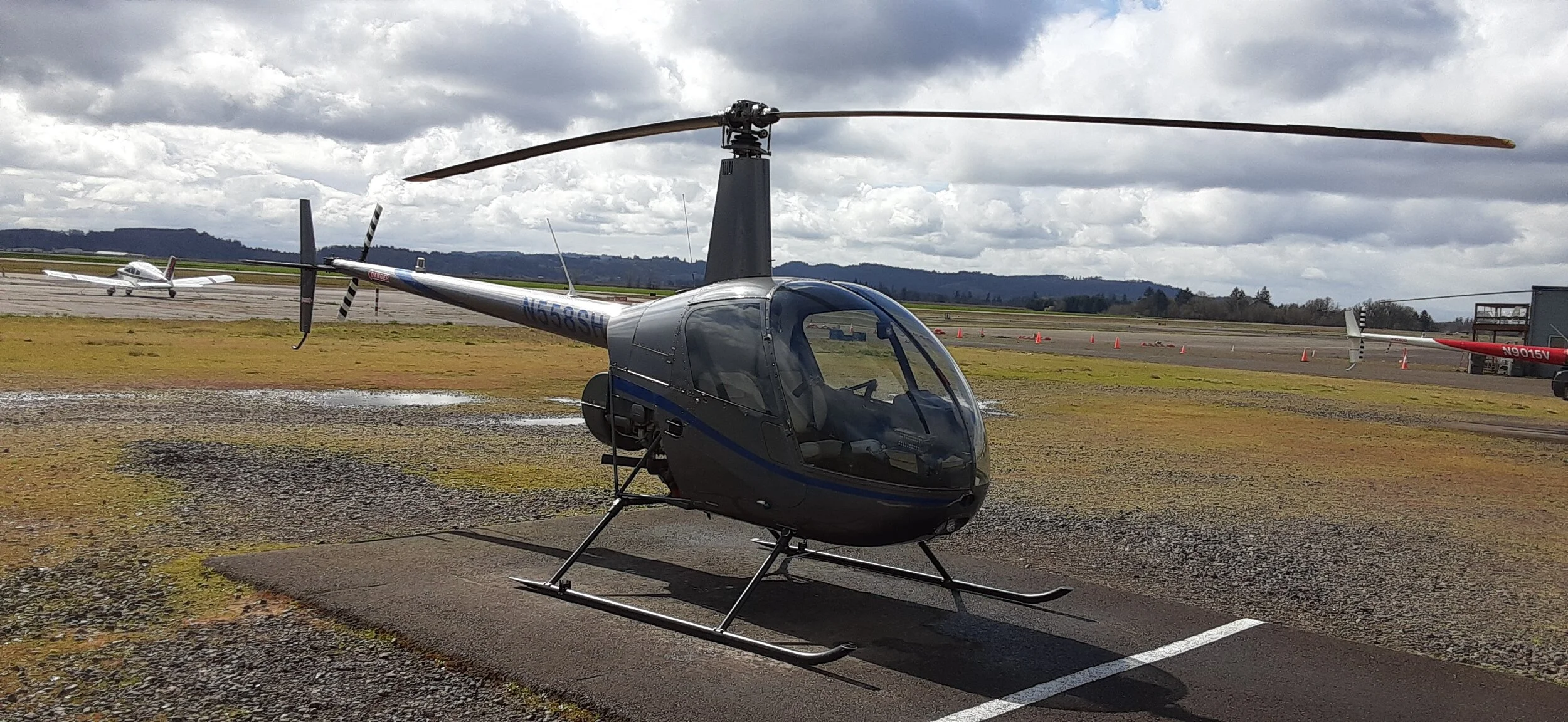 Robinson R-22 Beta II training helicopter