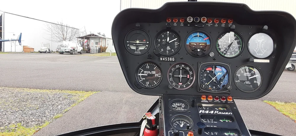 Robinson R-44 Raven I IFR instrument panel